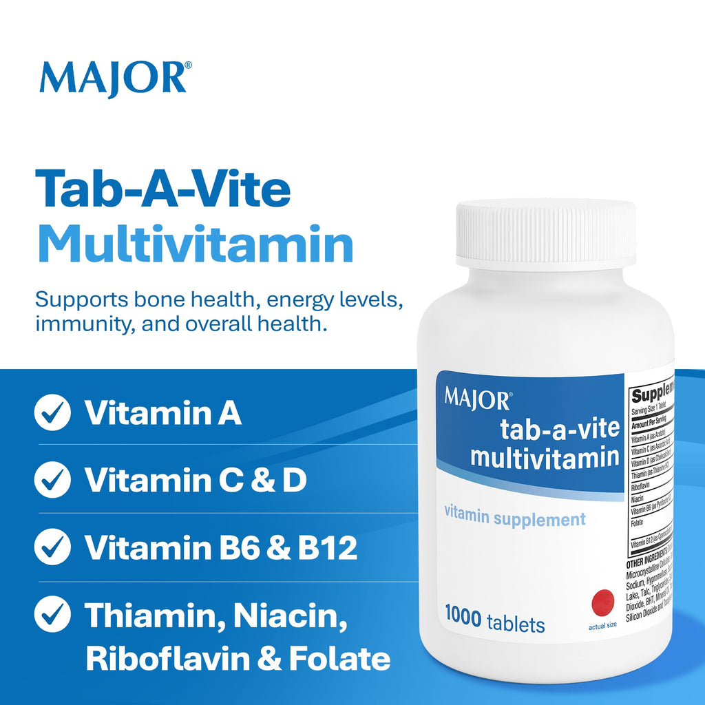 MAJOR Tab-A-Vite Multivitamin Tablets - 1000 Count - image 3