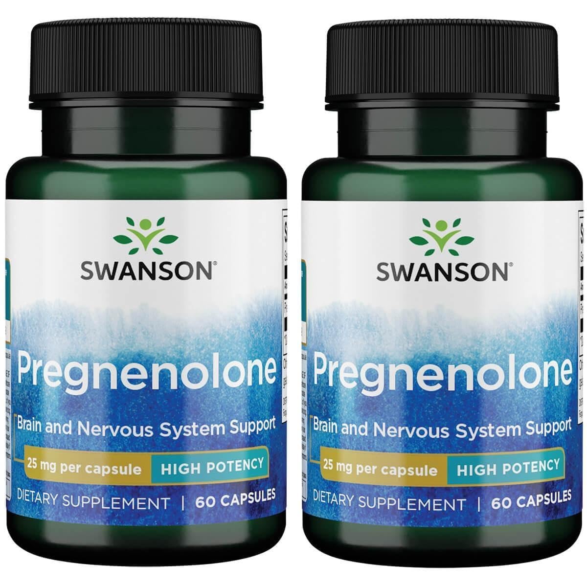 Swanson High Potency Pregnenolone 25 mg - 120 Capsules