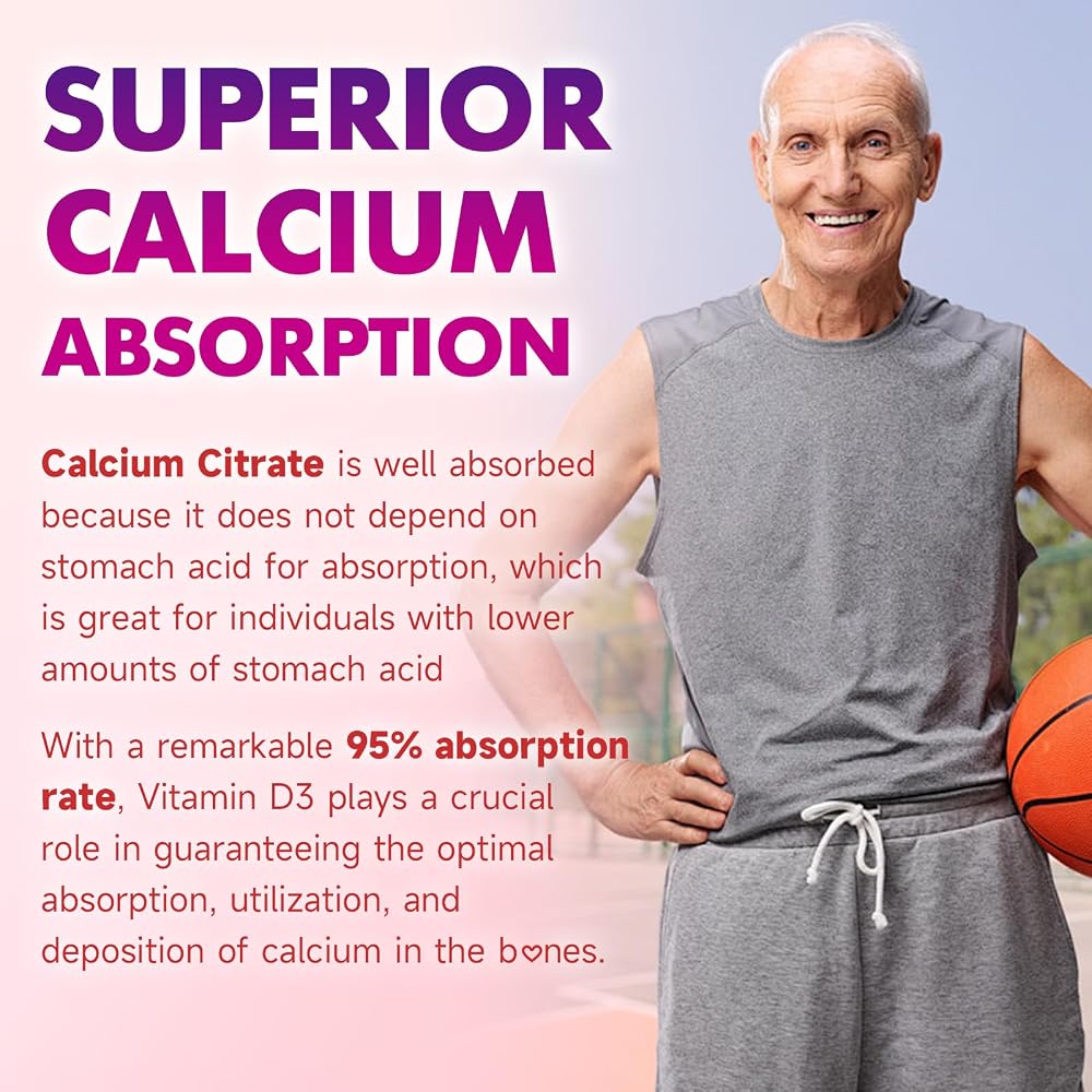 MEENCCD Calcium Citrate Gummies