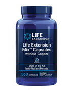 Life Extension Mix Capsules Without Copper - 360 Capsules