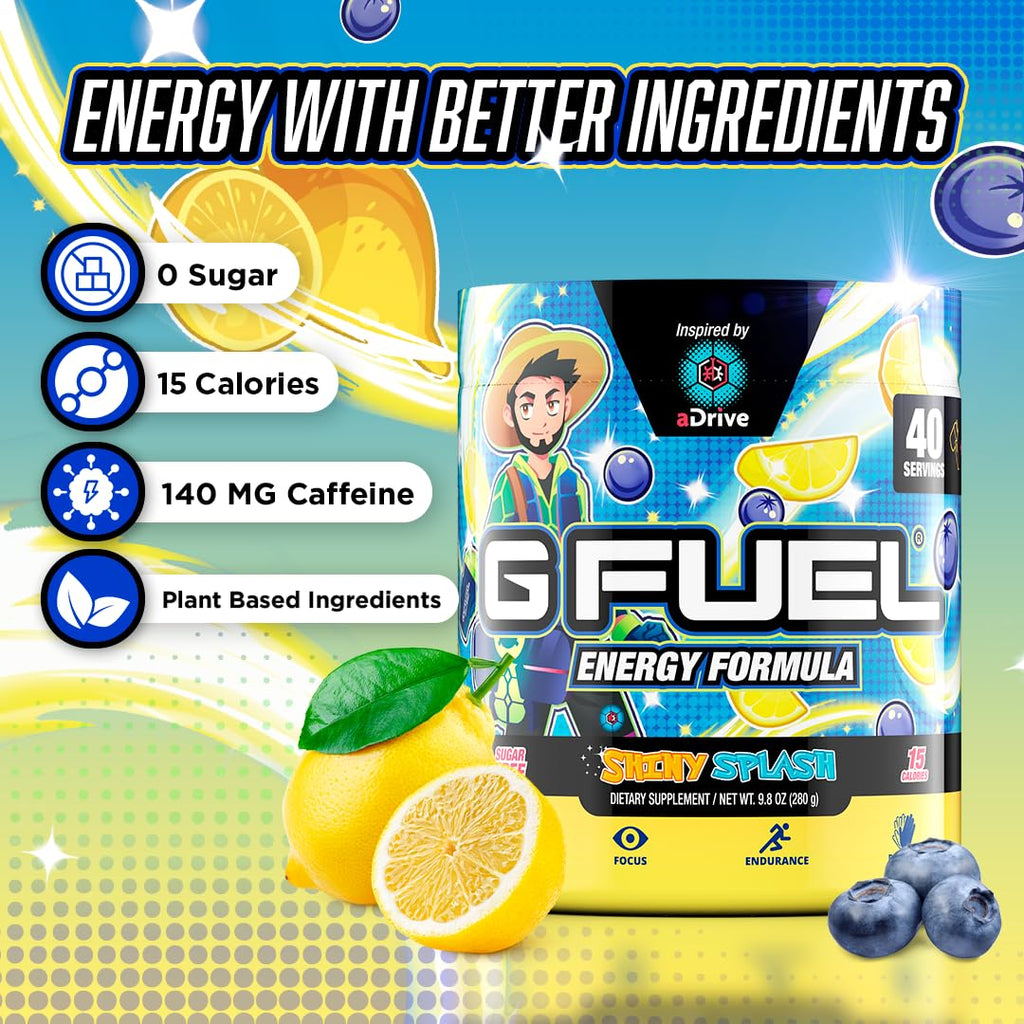 G Fuel aDrive Energy Drink Powder for Gaming - 40 Servings - image 2