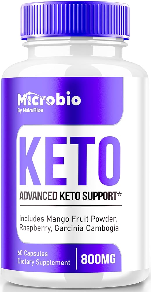 NutraRize MicroBio Keto ACV Pills Apple Cider Vinegar - 60 Capsules