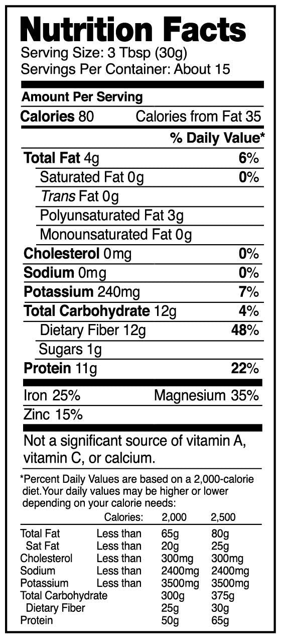 Nutiva Organic Cold-Processed Hemp Protein Powder - 16 oz - image 2