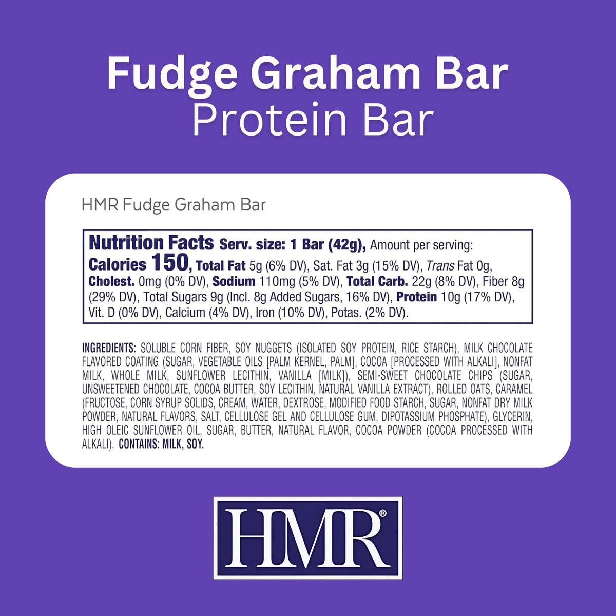 HMR Protein Bars, 24 Count