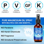 NVXNMSD Magnesium Oil Spray for Feet & Sleep - 4.04 Fl Oz - image 7