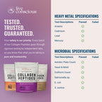 Live Conscious Collagen Peptides Powder - Hair, Skin & Joint Support - 16oz - image 7