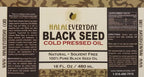 HalalEveryDay Black Seed Oil 32 oz, Cold Pressed Nigella Sativa Oil - image 2