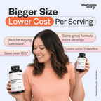Wholesome Story Myo-Inositol & D-Chiro Inositol Capsules - 360 Count - image 4
