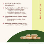Jarrow Formulas Fem-Dophilus Advanced Vaginal & Digestive Probiotics