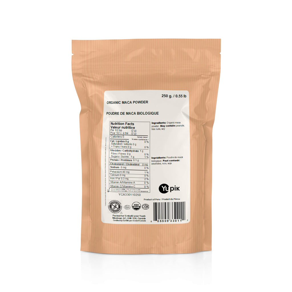 Yupik Organic Yellow Maca Powder for Energy - 8.8 oz - image 2