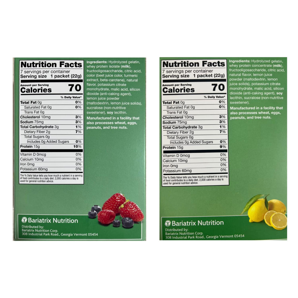 ProtiFit High Protein Berry Blast & Lemon Fruit Drink - 2 Pack - image 2