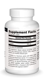 Source Naturals L-Tyrosine Free Form Amino Acid - 100 Tablets - image 3