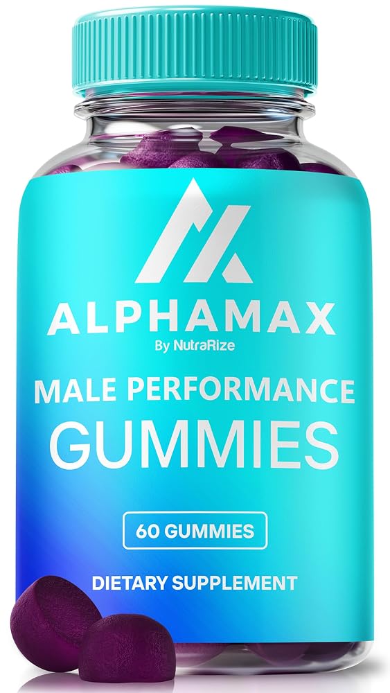 NutraRize Alpha Max Male Performance Gummies - 60 Gummies