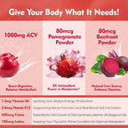 ATLEMISME Apple Cider Vinegar Gummies 1000mg with B Vitamins - 120 Count - image 9