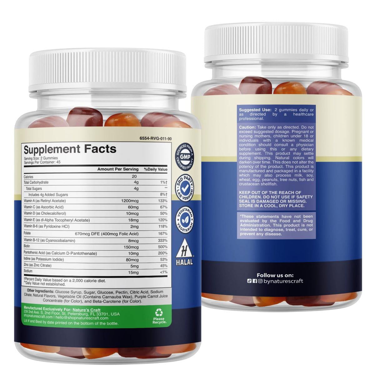 Natures Craft Daily Mens Multivitamins Gummies - 90 Count - image 7