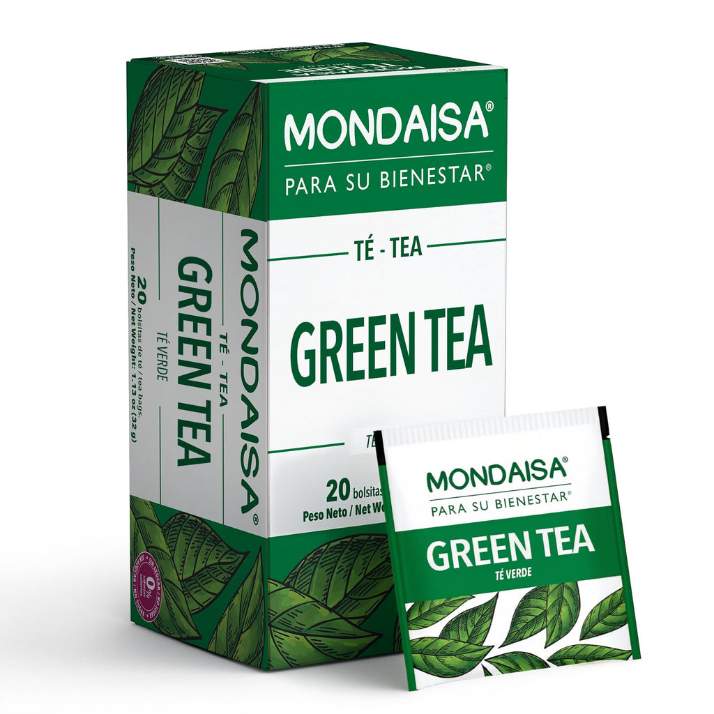 Mondaisa Green Tea Antioxidant-Rich Traditional Infusion - 80 Tea Bags