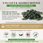Orgaanic Pet's 30 Billion CFU Probiotics for Dogs - 90 Chews - image 3