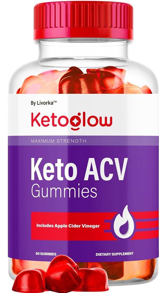 LIVORKA KetoGlow Keto ACV Gummies - 60 Gummies