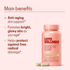 Love Wellness Good to Glow Collagen Biotin Capsules - 60 Count - image 4