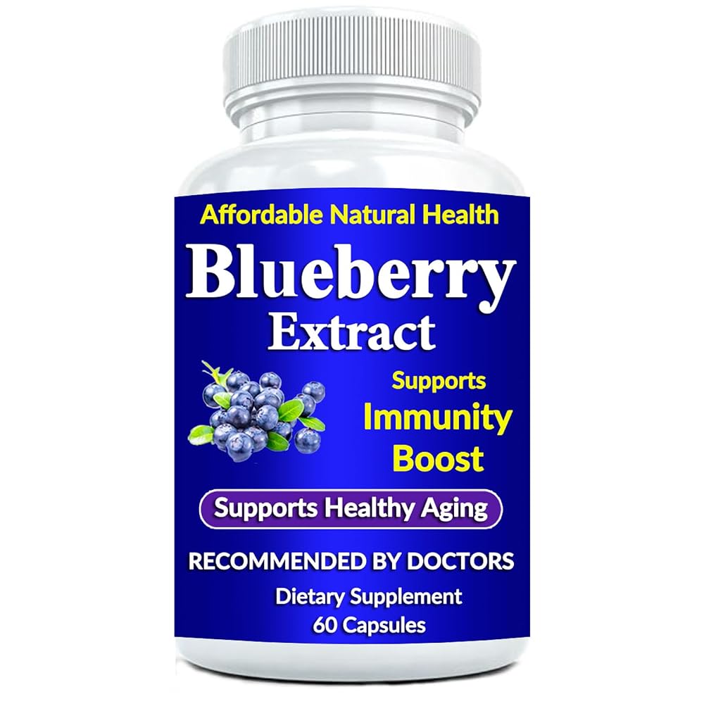 Heaven's Gate Blueberry Extract Antioxidant Support - 60 Capsules