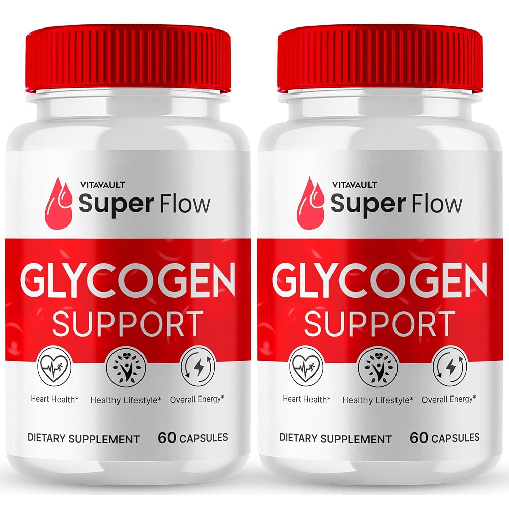 Vitavault Super Flow Advanced Blood Support Formula - 120 Capsules