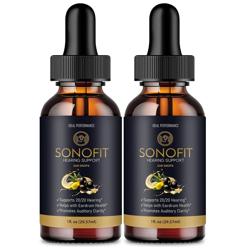 IDEAL PERFORMANCE Sonofit Ear Support Drops - 2 Pack