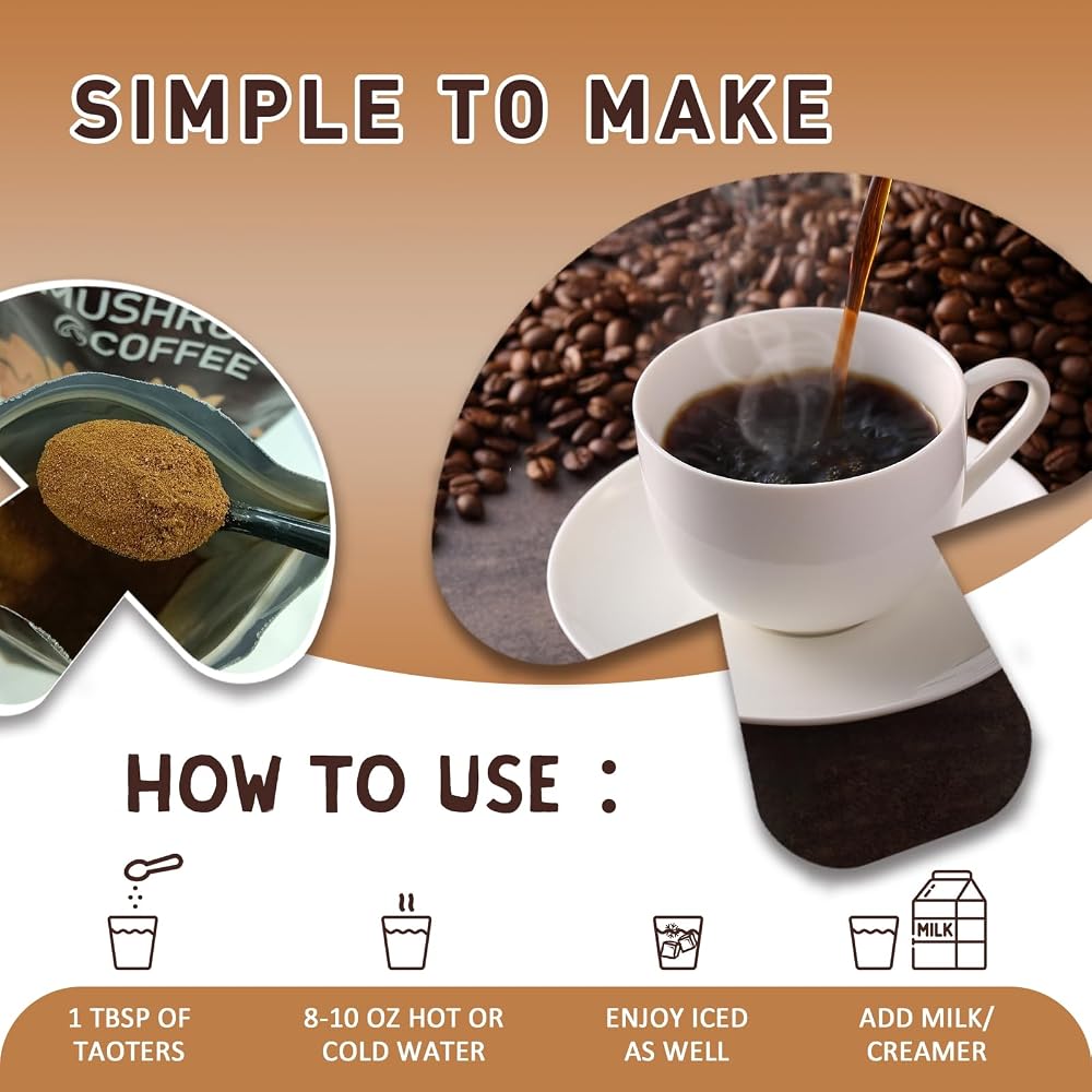TAOTERS Mushroom Coffee