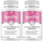 Indelo FemiPro Probiotic Supplement for Urinary Support - 120 Capsules