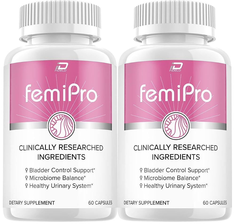 Indelo FemiPro Probiotic Supplement for Urinary Support - 120 Capsules