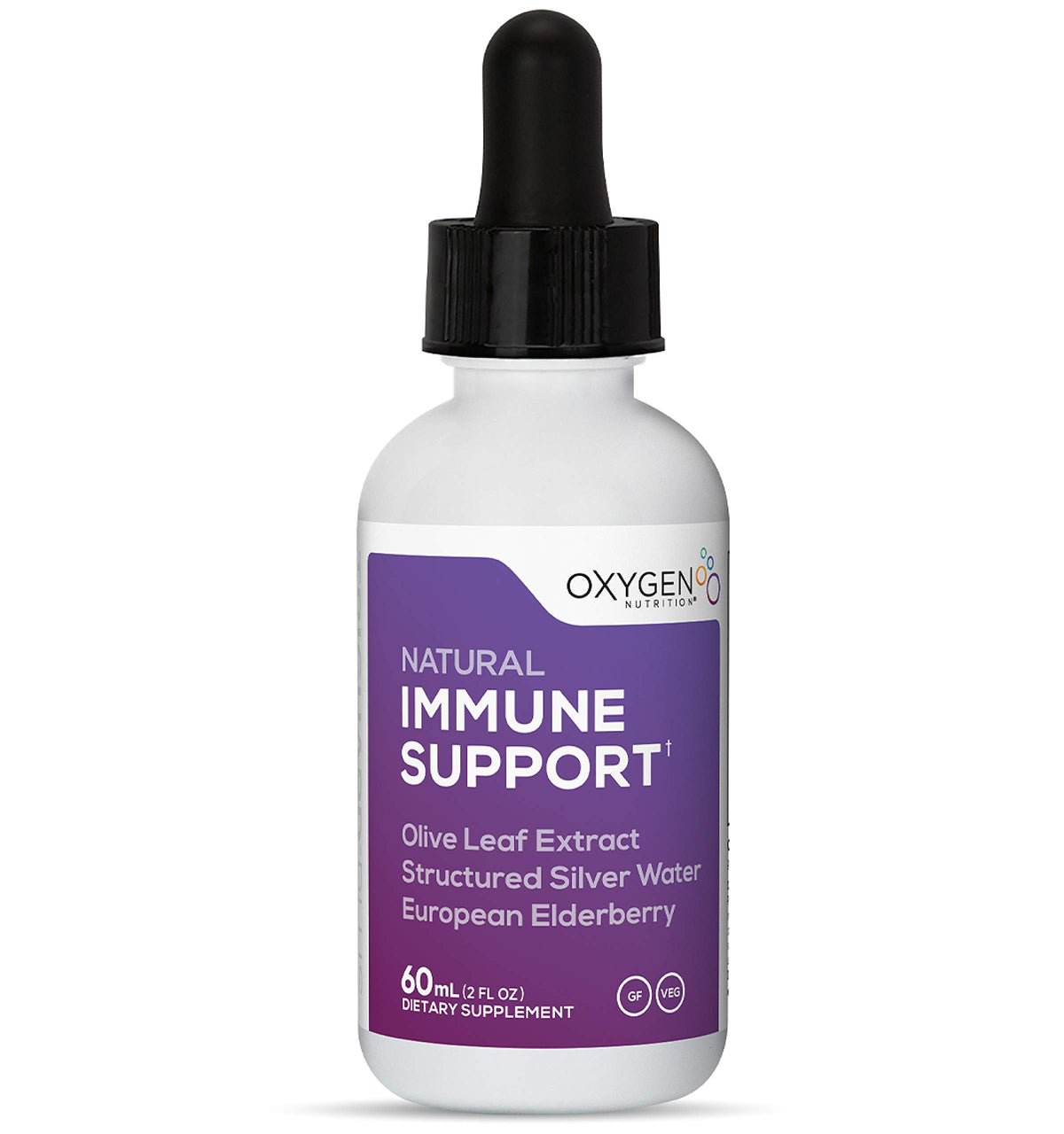 Oxygen Nutrition Triguard Plus Structured Colloidal Silver Immune Support by Oxygen