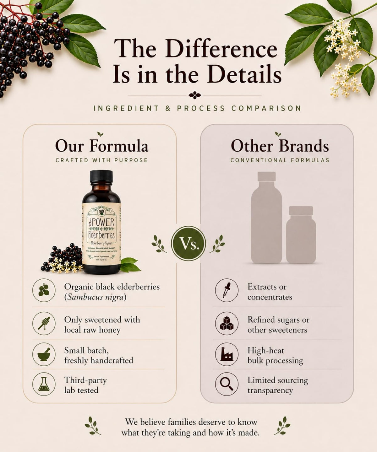 The POWER of Elderberries Elderberry Syrup - 10 Fl Oz - image 5