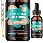 ReviNutra Liposomal Glutathione Supplement - 2000mg Glutathione
