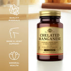 Solgar Chelated Manganese - 100 Tablets - image 4