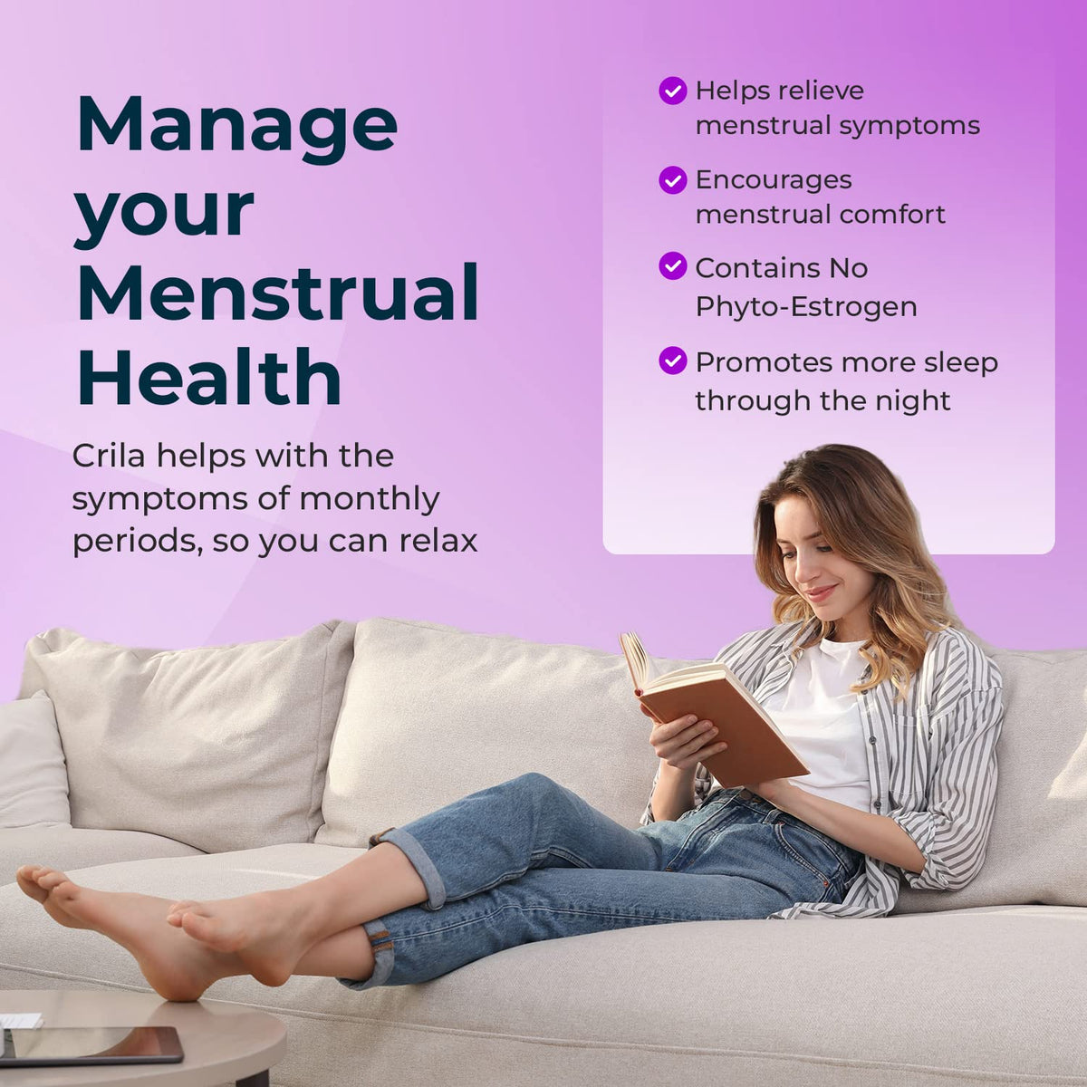 CRILA Estrogen Free Ovarian Support Capsules - 120 Capsules - image 4