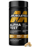 MuscleTech AlphaTest Testosterone Booster for Men - 120 Capsules