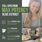Triquetra Health Total Olive Olive Leaf Extract 40% Oleuropein - 60 Capsules - image 2