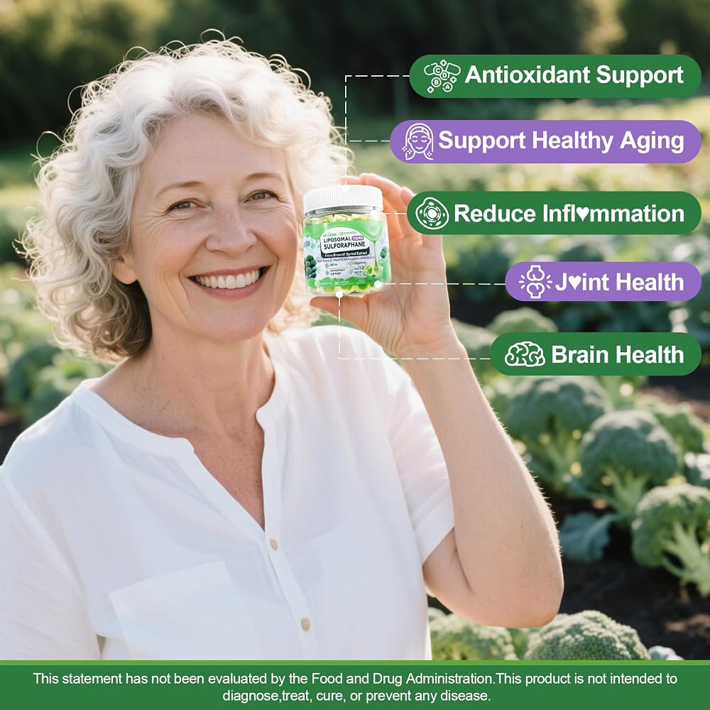 Nextdia Liposomal Sulforaphane 150mg Supplement - 60 Gummies - image 6