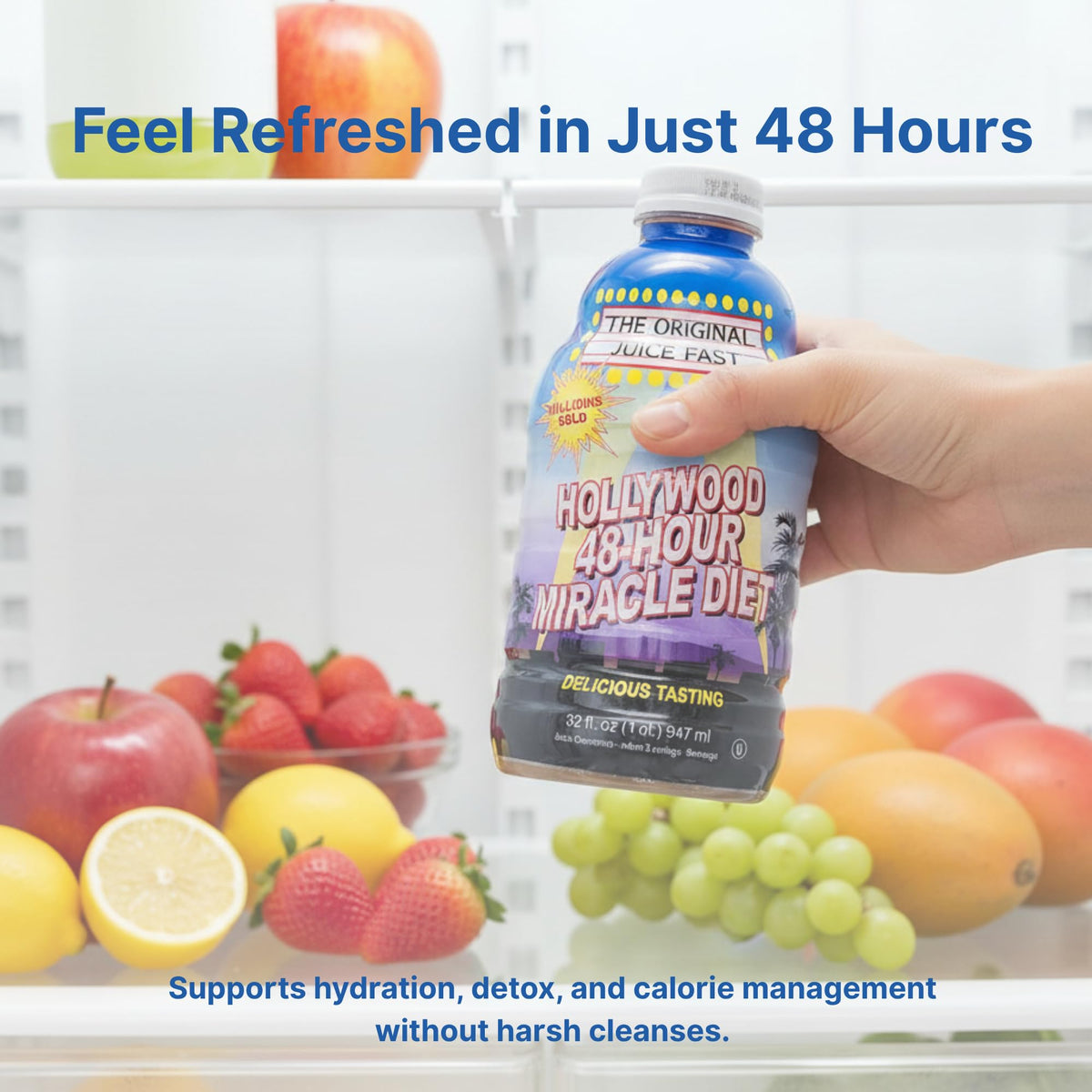 Hollywood diet - 48-Hour Miracle Fruit Juice Cleanse Diet 4-Pack - image 2