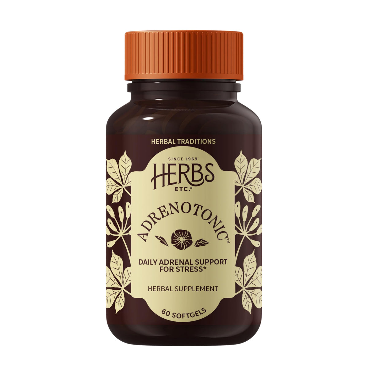 Herbs Etc. Adrenotonic Softgels Adrenal Support - 60 Softgels