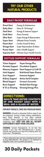 Fresh Start All-in-One Daily Vitamin Pack for Stress & Brain Support - 30 Count - image 3