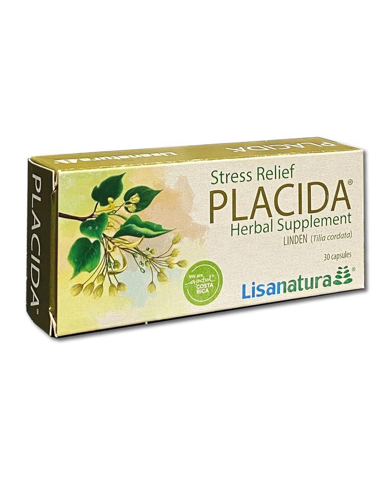 Lisanatura Placida Herbal Supplement - 30 Capsules