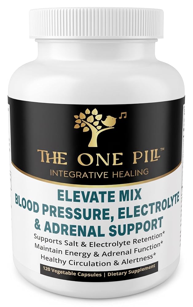 The One Pill Elevate Mix Electrolyte & Adrenal Support - 120 Capsules