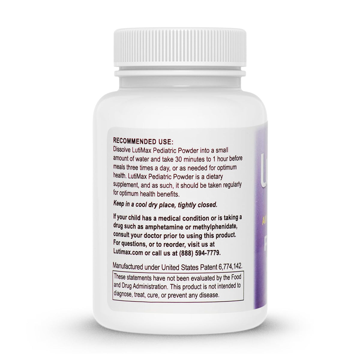 LutiMax Luteolin w/Rutin Pediatric Powder for Kids