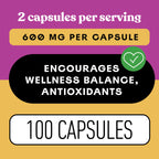 Complete Natural Products Organic Echinacea 600mg - 100 Capsules - image 5