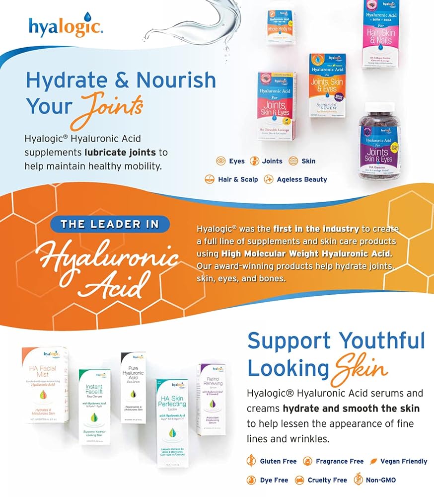 Hyalogic Hyaluronic Acid 120 mg Capsules with Glucosamine & MSM - 30 Count - image 5