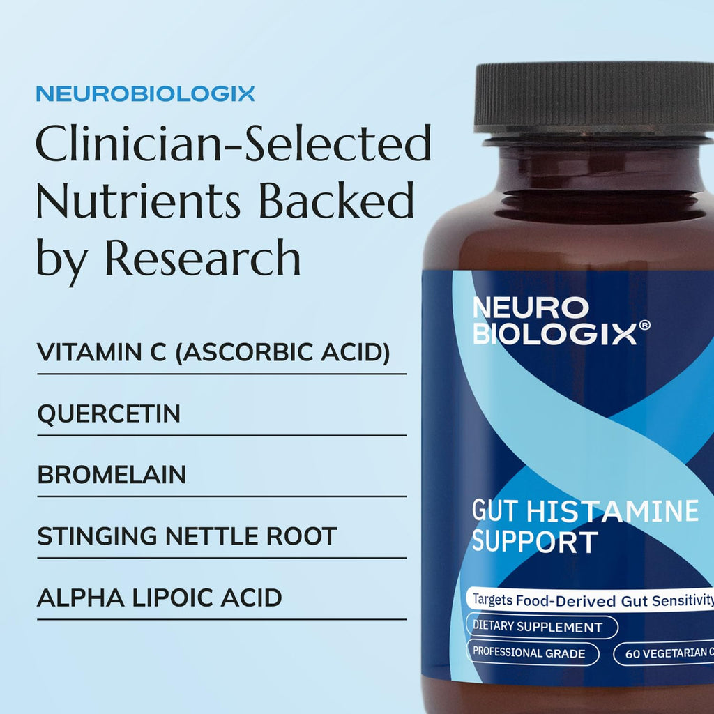 Neurobiologix Gut Histamine Supplement NAC & Quercetin - 60 Capsules - image 4