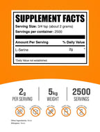 BulkSupplements.com L-Serine Powder Supplement
