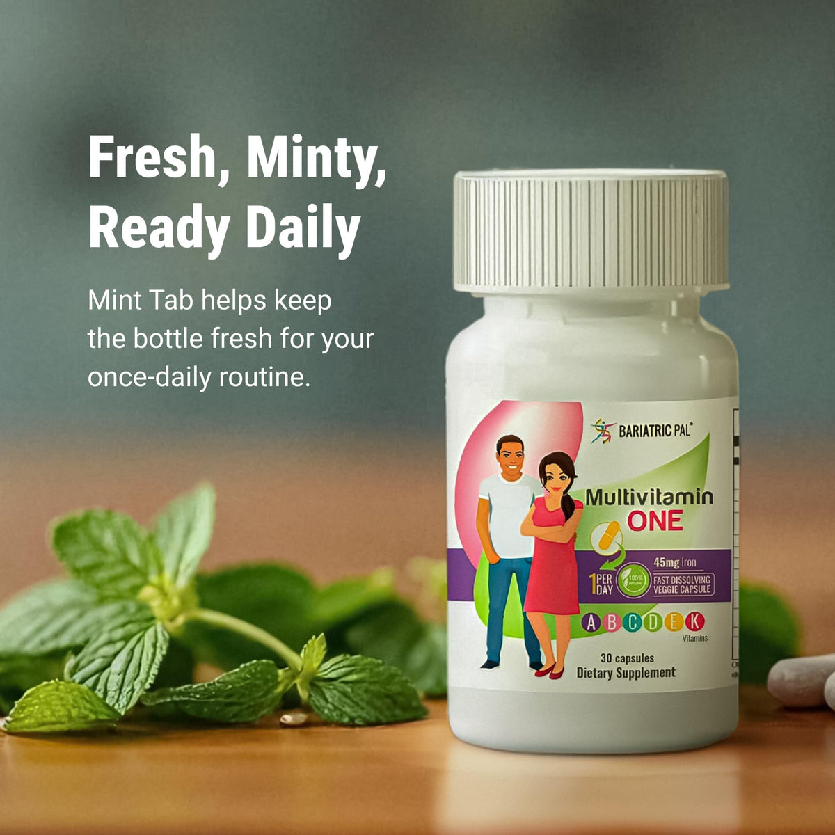 BariatricPal Multivitamin ONE 1 per Day! Bariatric Multivitamin