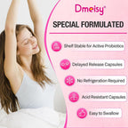 Dmeisy Vaginal Probiotics, 70 Billion CFU Probiotics for Women
