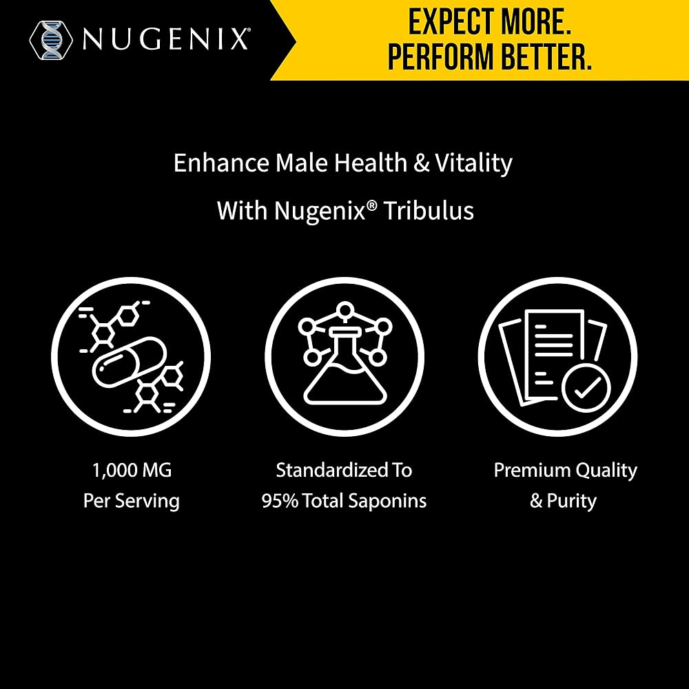 Nugenix Essentials Tribulus Terrestris Extract - 120 Capsules - image 3